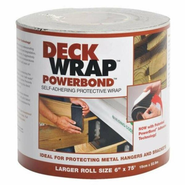 Mfm Building Products 6 in. x 75 ft. Deck Wrap Power Bond - 6 Per Rolls MF601524